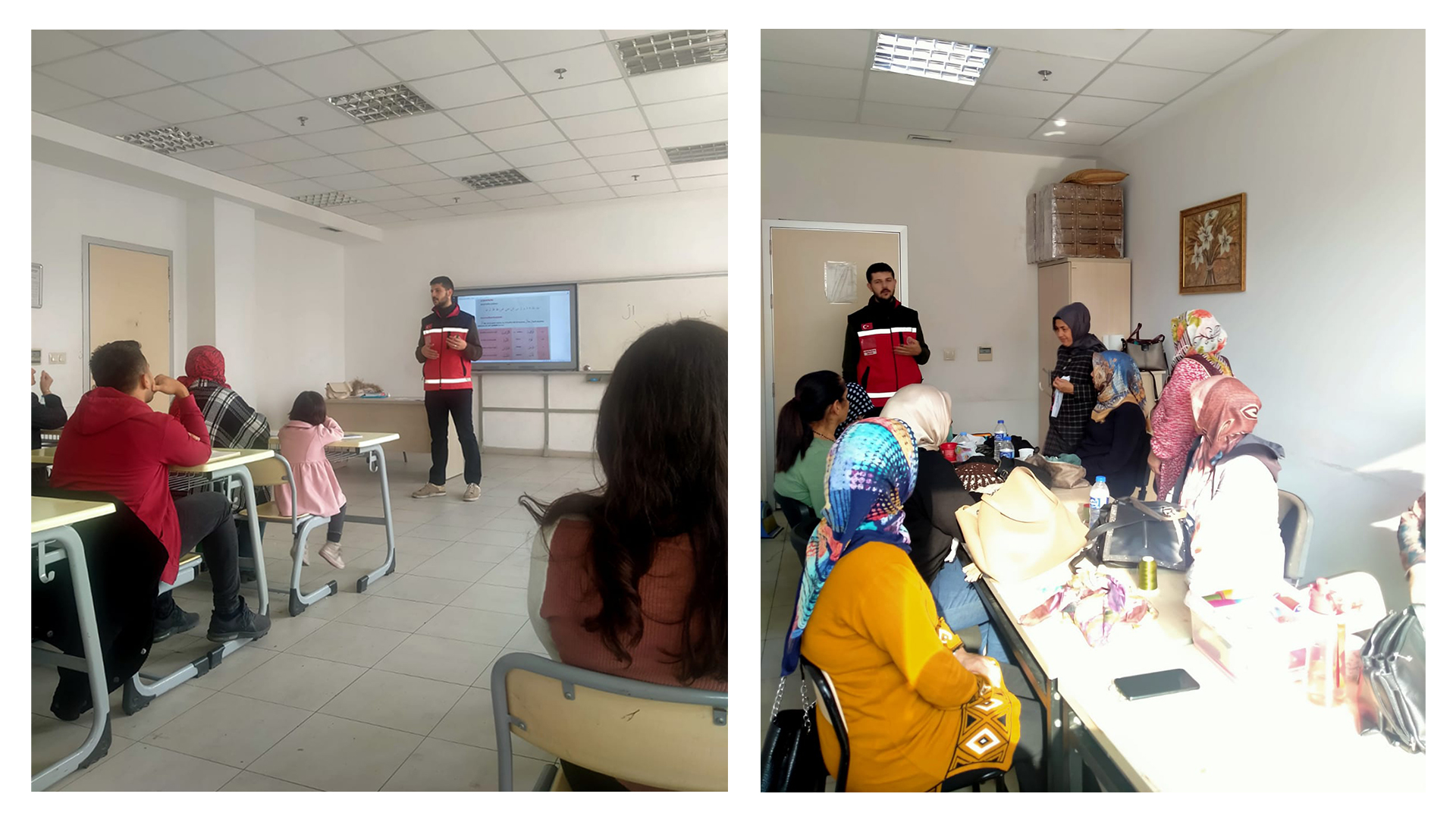 Antakya Nedime Keser Halk Eğitim Merkezi kursiyerlerine “Evlilik Öncesi Eğitim Programı” kapsamında seminer verildi.