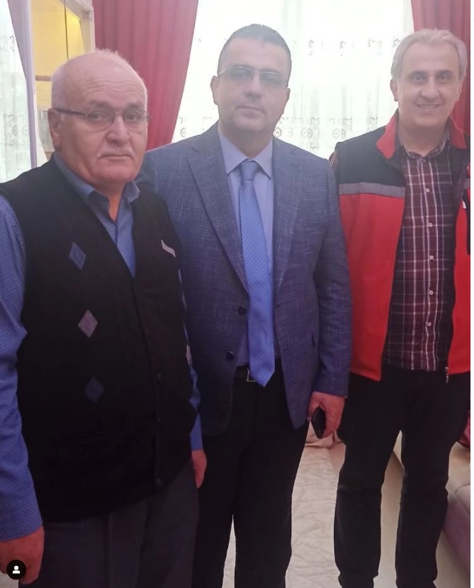 Şehidimiz Süleyman AYDIN'ın anne ve babasına ziyaret