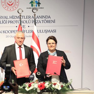 Bakanımız Derya Yanık KKTC’de Sosyal Hizmetler Alanında İş birliği Protokolü İmza Töreni ve Kadın Kooperatifleri Buluşmasına Katıldı  - fotoğraf 3