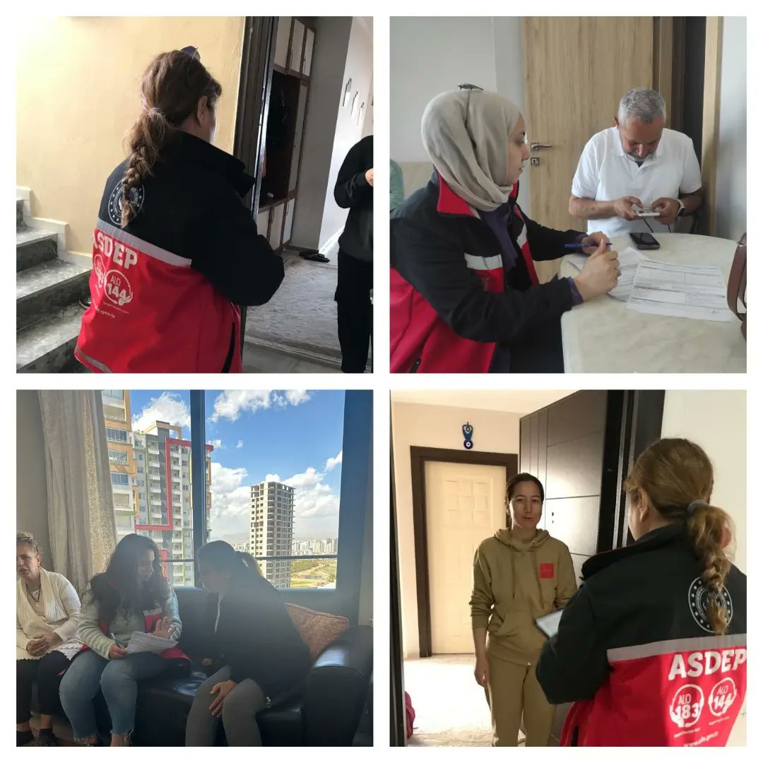 Uzman ekiplerimiz ile, depremden etkilenen ve ilimize yerleşen vatandaşlarımızı ziyaret ederek #PsikososyalDestek hizmeti sağladık.İlk andan itibaren tüm imkanlarımızla vatandaşlarımızın yanındayız.