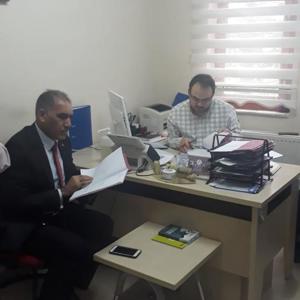 İl Müdürümüz Halit Açar başkanlığındaki Denetim Komisyonumuz, Hacıbektaş Rıfat Kartal Huzurevimizde - fotoğraf 1