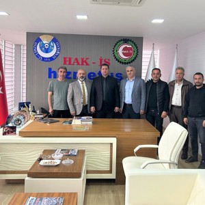 İl Müdürümüz Serdar Demirci’ den, Hak-İş Erzincan İl Başkanı ve Hizmet-İş Sendikası Şube Başkanı Harun Mutlu’ya ziyaret. - fotoğraf 2