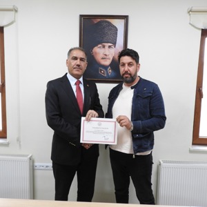 İl Müdürümüz tarafından personellere teşekkür belgesi verildi - fotoğraf 2