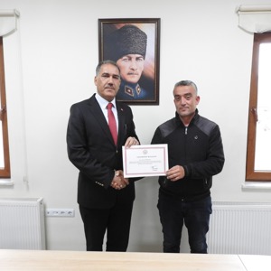 İl Müdürümüz tarafından personellere teşekkür belgesi verildi - fotoğraf 26