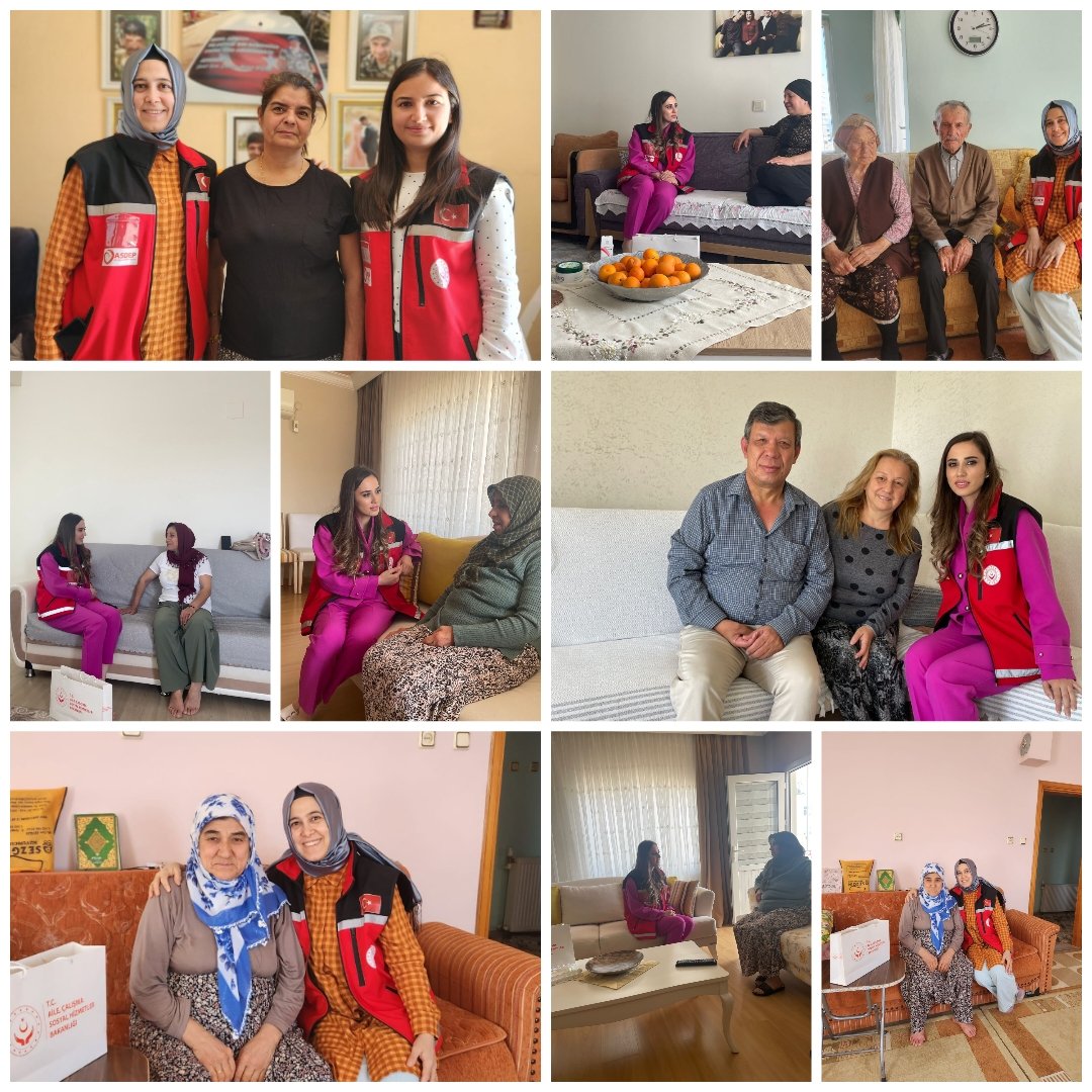 Bayramın ilk gününde  aziz şehitlerimizin baş tacı aileleri ve kahraman gazilerimizi ziyaret ederek bayramlaştık.  📍 Mezitli