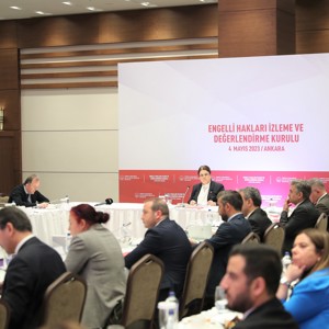 Bakanımız Derya Yanık 2023 Yılının İlk Engelli Hakları İzleme Ve Değerlendirme Kurulu Toplantısına Katıldı  - fotoğraf 1
