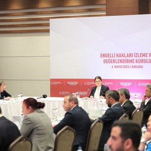 Bakanımız Derya Yanık 2023 Yılının İlk Engelli Hakları İzleme ve Değerlendirme Kurulu Toplantısına Katıldı - fotoğraf 1