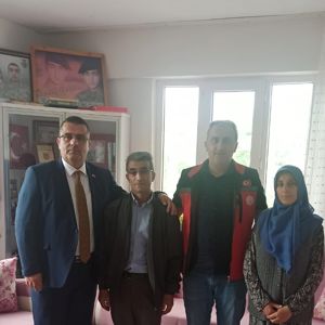 Şehidimiz Recep BODUR'un ailesini ziyaret - fotoğraf 2