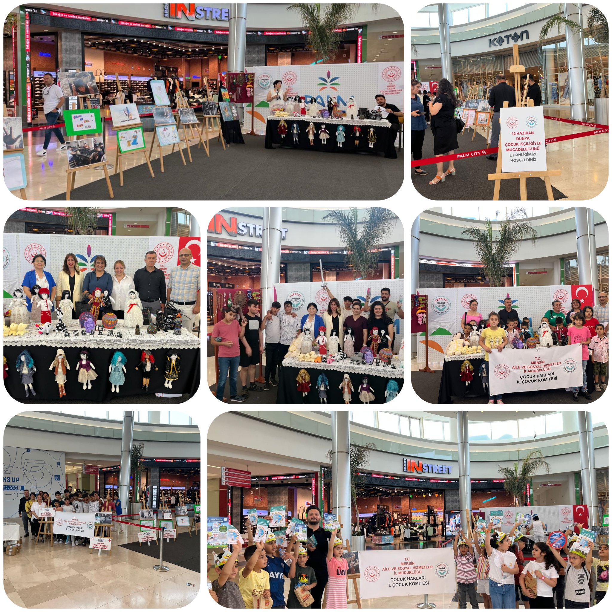 #12HaziranDünyaÇocukİşçiliğiİleMücadeleGünü'nde İl Müdürlüğümüz #ÇocukHakları Koordinatölüğümüz tarafından içerisinde çocuklarımızın yaptığı el sanatları sergisinden oluşan farkındalık etkinlikleri düzenlendi.