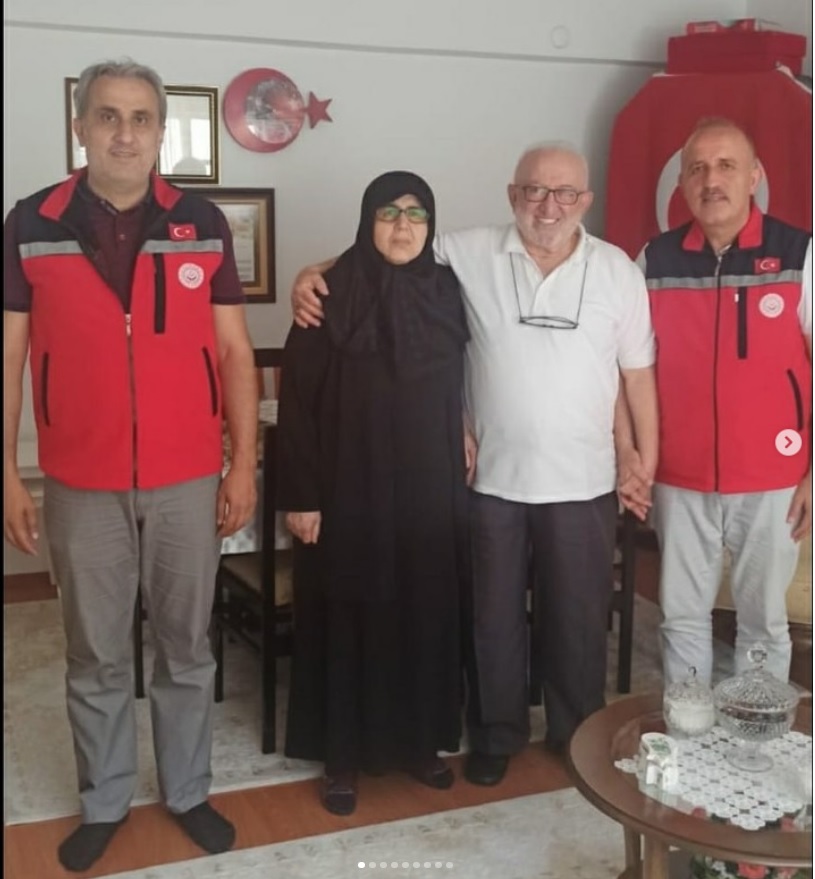 "Kurban Bayramı" vesilesi ile kıymetli Şehit Yakınlarını ve ailelerini ziyaret