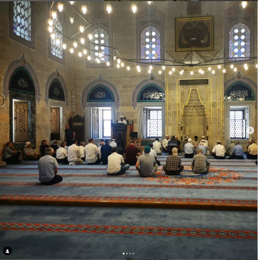 15 Temmuz Demokrasi ve Milli Birlik Günü etkinlikleri kapsamında öğle namazında II.Beyazid Camiinde Mevlid-i Şerif okundu.