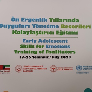 Dünya Sağlık Örgütü İşbirliği ile Korunma ve Bakım Altındaki Çocuklara Yönelik Deprem Sonrası Psikososyal Destek Programı Geliştirildi. - fotoğraf 3