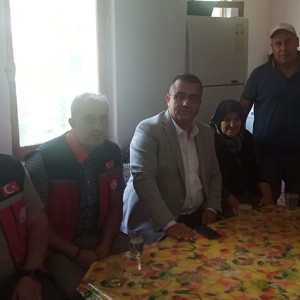 Şehidimiz Jandarma ER Seyfi KARACA'nın ve Şehidimiz Yahya ŞAHİN'in kıymetli ailelerini ziyaret ettik. - fotoğraf 1