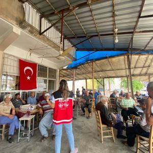 #ToroslarSHM,  Arslanköy Mahallesi Kahvehanesi'nde vatandaşlarımıza "6284 Sayılı Kanun ve Kadına Yönelik Şiddetle Mücadele" konularında eğitim düzenledi. - fotoğraf 2