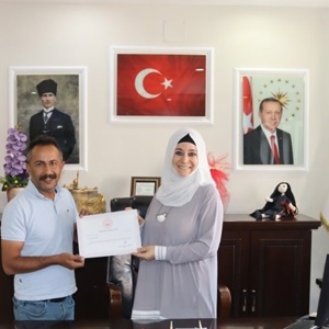 BAKANIMIZ SAYIN MAHİNUR ÖZDEMİR GÖKTAŞ'TAN TEŞEKKÜR BELGESİ - fotoğraf 1