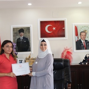 BAKANIMIZ SAYIN MAHİNUR ÖZDEMİR GÖKTAŞ'TAN TEŞEKKÜR BELGESİ - fotoğraf 2
