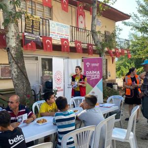 #ToroslarSHM, Kadın İrtibat Birimimiz Alanyalı ve Değirmendere Mah. Kıraathaneleri’nde ''Kadına Yönelik Şiddetle Mücadele ve Erken Yaşta Zorla Evlilikle Mücadele'' konularında eğitim düzenledi. #ALO183 ve #KADES hakkında bilgilendirme yaptı.  - fotoğraf 4