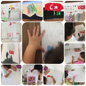Bayrak ve vatan sevgisinin her türlü güçlüğü yendiği günün adıdır #30AğustosZaferBayramı🇹🇷 Çocuklarımızın bu özel günde kaleme aldıkları resimleri...  - fotoğraf 1