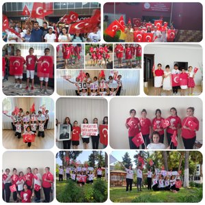 Aziz bir milletin birlik beraberlik ve iman gücüyle aşamayacağı engel olmadığını tüm cihana haykırdığı gündür #30Ağustos🇹🇷  Zafer Bayramını çocuklarımızla büyük bir coşkuyla kutladık.  - fotoğraf 1