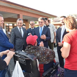 Valimiz Sayın Dr. Ozan BALCI Turhal Engelsiz Yaşam Bakım ve Rehabilitasyon Merkezini Ziyaret Etti - fotoğraf 1