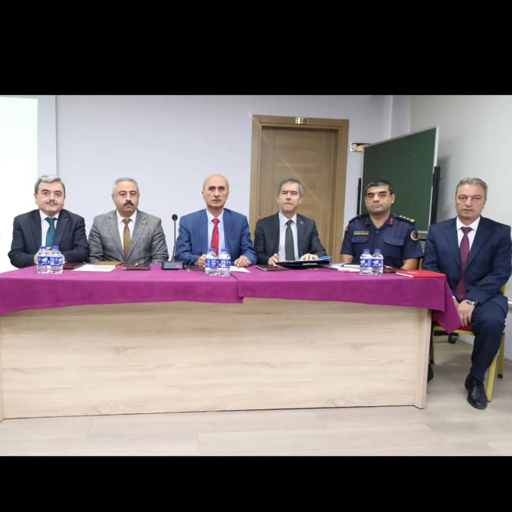 Okul Güvenliği Toplantısı yapıldı.