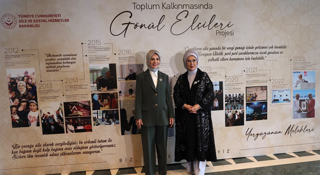 Sayın Emine Erdoğan Hanımefendi ve Bakanımız Sayın Mahinur Özdemir Göktaş Gönül Elçileri Programına Katıldı