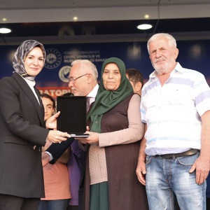 Altınözü ilçemiz Babatorun köyünde 25 köy evi teslim edildi. - fotoğraf 1