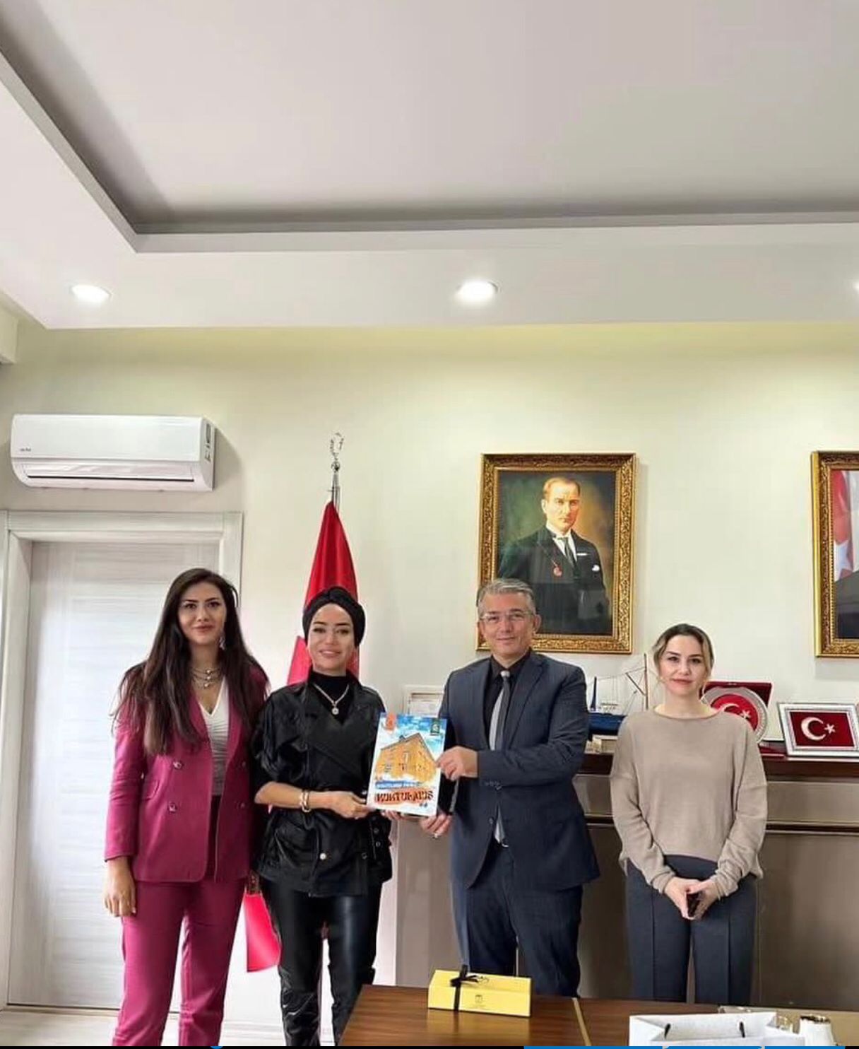 İl Müdürümüz Mustafa MODAOĞLU’nu Giresun Genç İş İnsanları Derneği (GİRGENDER) başkanları ziyaret etti