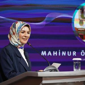 Bakanımız Mahinur Özdemir Göktaş, Azerbaycan Kadınları 6. Kongresi'ne Katıldı - fotoğraf 1