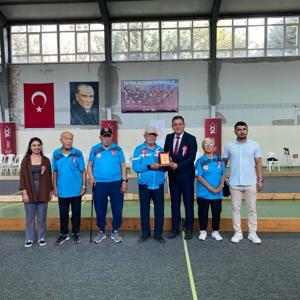 Cumhuriyet’in 100. Yılı Etkinlikleri Kapsamında İl Müdürlüğümüz Kapalı Spor Salonunda Trakya Bölgesi bocce turnuvası gerçekleştirilmiştir. - fotoğraf 9