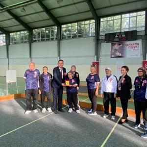 Cumhuriyet’in 100. Yılı Etkinlikleri Kapsamında İl Müdürlüğümüz Kapalı Spor Salonunda Trakya Bölgesi bocce turnuvası gerçekleştirilmiştir. - fotoğraf 12