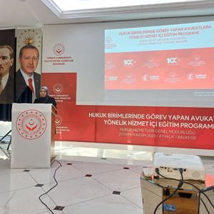 Hukuk Birimlerinde Görev Yapan Avukatlara Yönelik Hizmet İçi Eğitim Programı Düzenlendi. - fotoğraf 1
