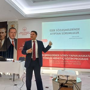 Hukuk Birimlerinde Görev Yapan Avukatlara Yönelik Hizmet İçi Eğitim Programı Düzenlendi. - fotoğraf 2