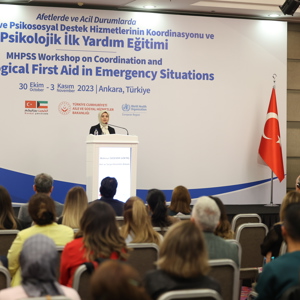 Afetlerde ve Acil Durumlarda Ruh Sağlığı ve Psikososyal Destek Hizmetlerinin Koordinasyonu ve Psikolojik İlk Yardım Eğitimi Programı Başladı. - fotoğraf 1
