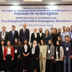 Afetlerde ve Acil Durumlarda Ruh Sağlığı ve Psikososyal Destek Hizmetlerinin Koordinasyonu ve Psikolojik İlk Yardım Eğitimi Programı Başladı. - fotoğraf 3