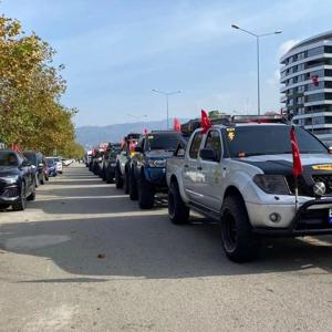  Şehit yakınları ve Gazilerimize Off Road araçlarıyla şehir turu yapıldı - fotoğraf 5