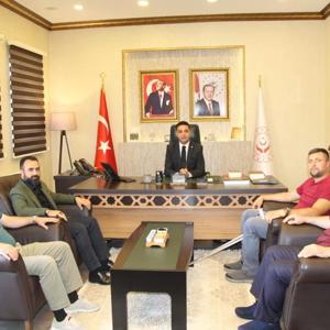 Türkiye Gaziler ve Şehit Aileleri Vakfının Müdürlüğümüzü ziyaretleri - fotoğraf 1