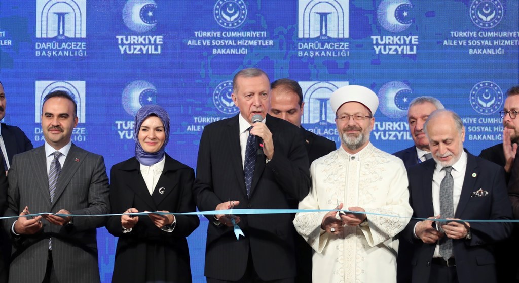 Cumhurbaşkanı Erdoğan ve Bakanımız Göktaş, Darülaceze Sosyal Yaşam Şehri'nin Açılışını Yaptı