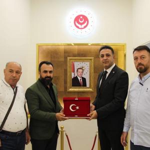Türkiye Gaziler ve Şehit Aileleri Vakfının Müdürlüğümüzü ziyaretleri - fotoğraf 2