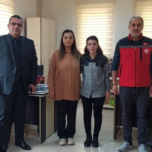 İl Müdür Yardımcımız Gökhan KESKİN ve personellerimiz şehitlerimizin kardeşlerini ziyaret ettiler. - fotoğraf 1