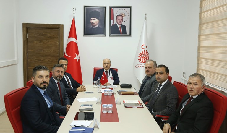 Osmancık Huzurevi Yaşlı Bakım ve Rehabilitasyon Merkezi değerlendirme toplantısı