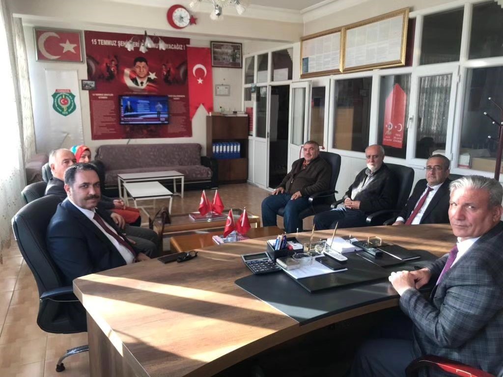  Türkiye Harp Malulü Gaziler Şehit Dul ve Yetimler Derneğini Ziyaret etti.