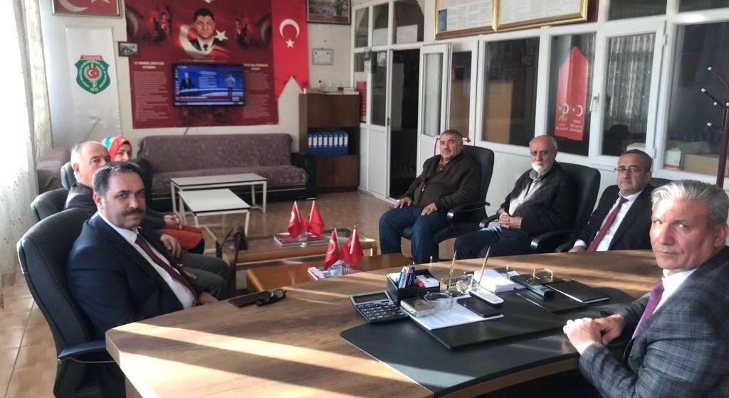  Türkiye Harp Malulü Gaziler Şehit Dul ve Yetimler Derneğini Ziyaret etti.