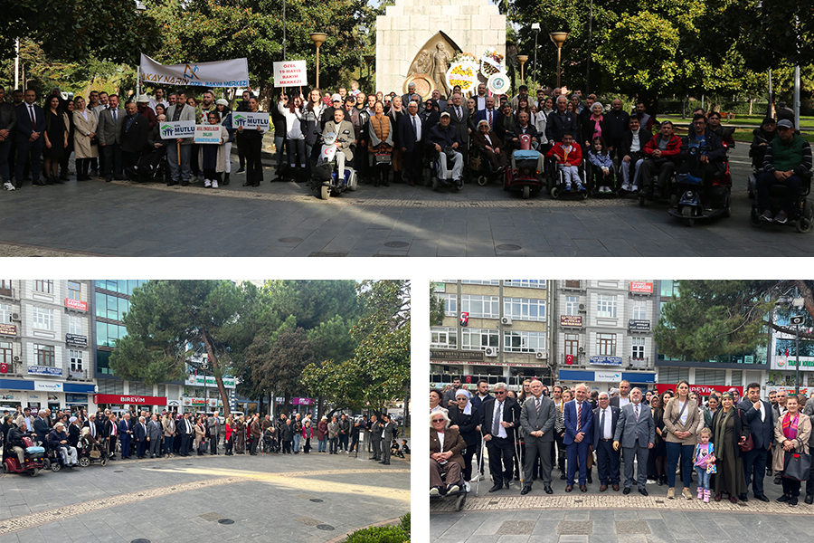  3 Aralık Dünya Engelliler Günü Samsun’da kutlandı