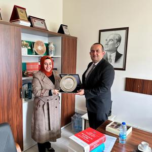 Hizmetiçi eğitim veren Bölge Adliye Mahkemesi Hakimlerine emeklerinden dolayı teşekkür ziyareti gerçekleştirilmiştir - fotoğraf 2