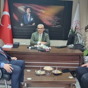OSMANİYE AİLE VE SOSYAL HİZMETLER İL MÜDÜRÜNDEN İL MÜDÜRÜMÜZ MUSTAFA GÖKBOĞA’YA ZİYARET - fotoğraf 1
