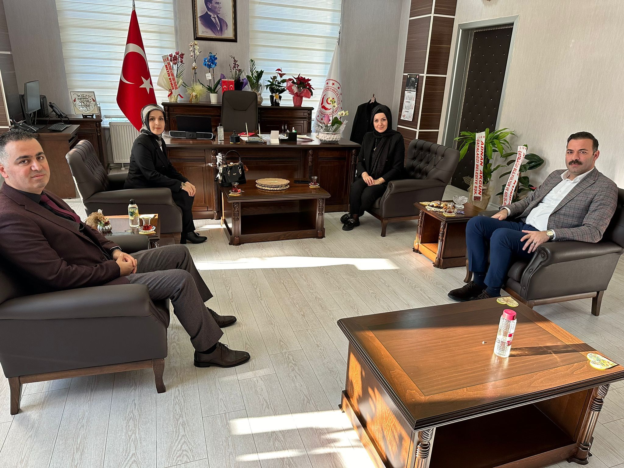 Zonguldak Ak Parti İl Başkanı Sn. Mustafa Çağlayan İl Müdürümüzü Ziyaret Etti