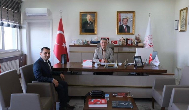 Giresun Doğa Koleji t-MBA Liderlik Akademisi Biriminden Volkan Şahin İl Müdürümüz Mustafa MODAOĞLU'nu ziyaret etti