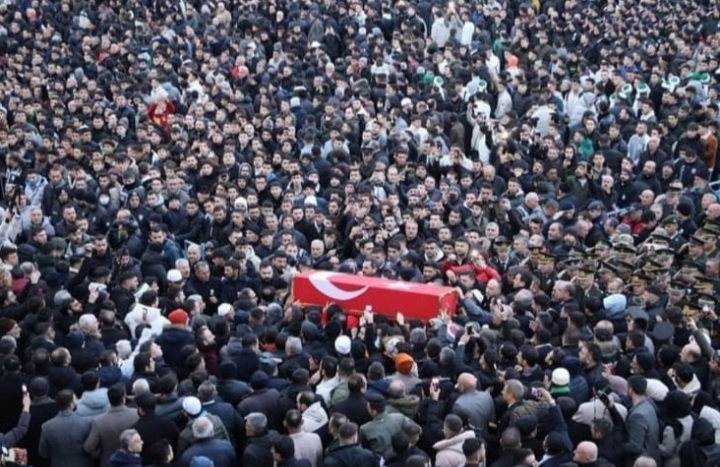 KIRIKKALE ŞEHİDİNİ SON YOLCULUĞUNA UĞURLADI