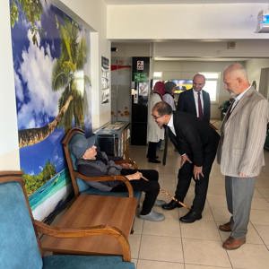İl Müdürümüz Sayın Sahit AYDIN bağlı kuruluşumuz Kamile Hacı Ahmet Akdağ Huzurevi Yaşlı Bakım ve Rehabilitasyon Merkezi Müdürlüğü'nde bulunan kıymetli büyüklerimizle bir araya gelerek sohbet etti. - fotoğraf 9